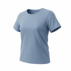 LOFT Vintage Soft Blue Short Sleeve T-Shirt Women’s Small Crew Neck Tee
